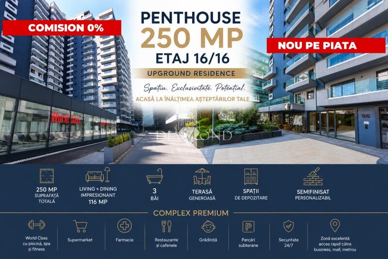 Penthouse 254 mp | Living 116mp | UpGround